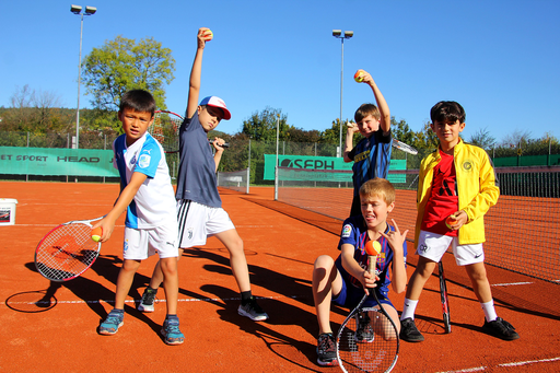 Die Tennislektion hat Spass gemacht!