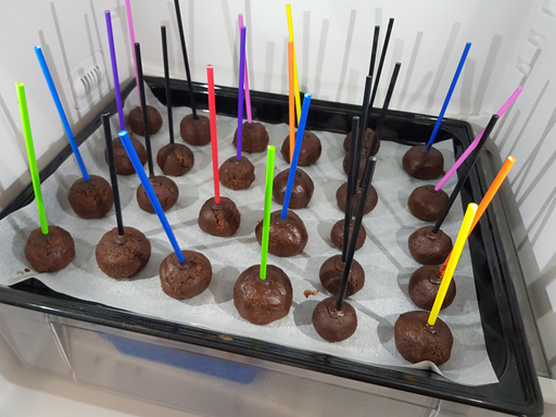 CakePops Rohlinge.